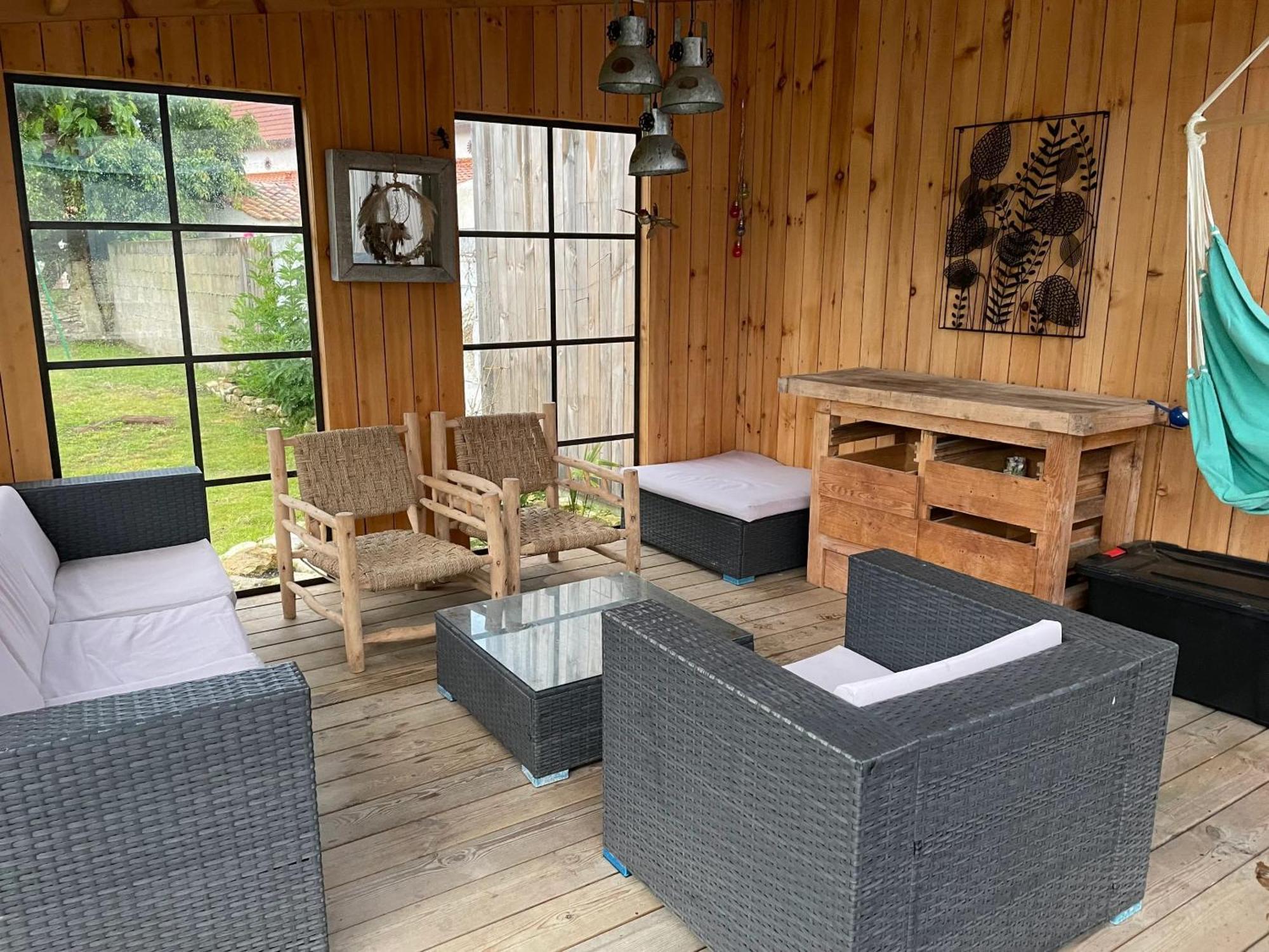 Maison Confortable A Jard-Sur-Mer Avec Grand Jardin Cloture Bagian luar foto